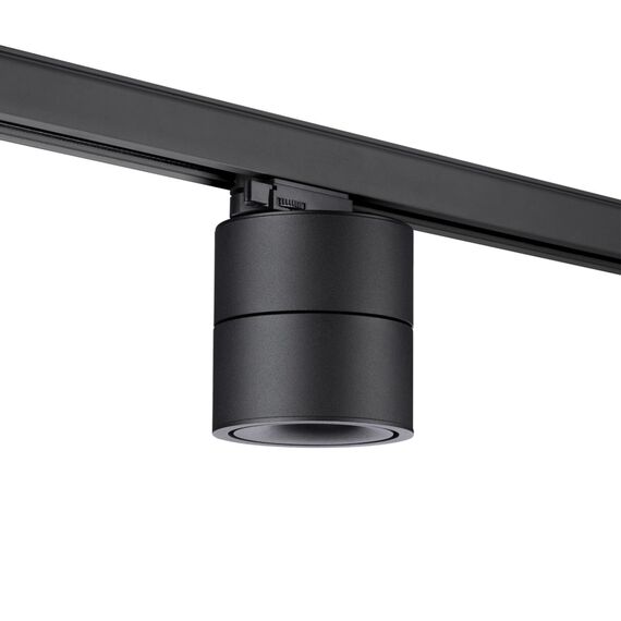 358779 PORT NT21 270 черный Трехфазный трековый светодиодный светильник IP20 LED 15W 4000K 1300Лм 100-265V GRODA, изображение 4