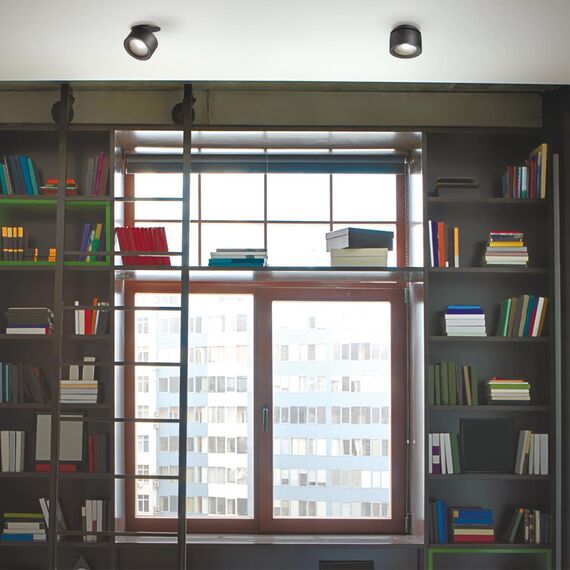 358783 SPOT NT21 458 черный Светильник встраиваемый светодиодный IP20 LED 25W 4000K 2200Лм 100-265V GRODA, изображение 3