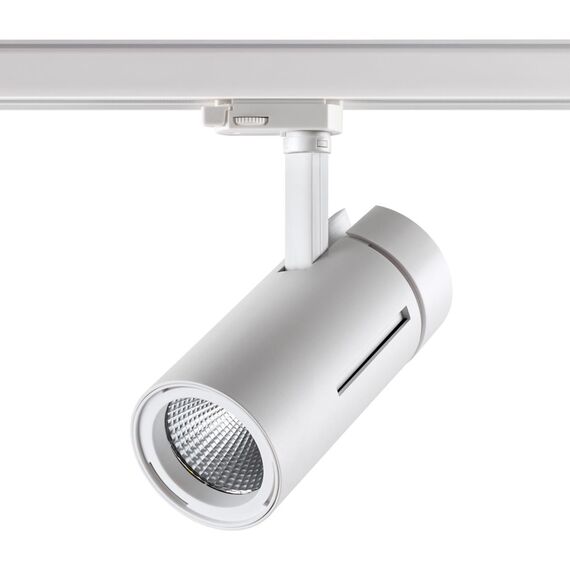 358596 PORT NT21 272 белый Трехфазный трековый cветильник IP20 LED 4000K 30W 175-245V DEP