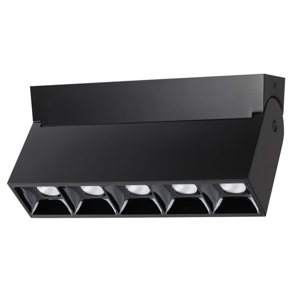 358322 OVER NT19 380 черный Светильник накладной IP33 LED 4000К 25W 110-265V EOS