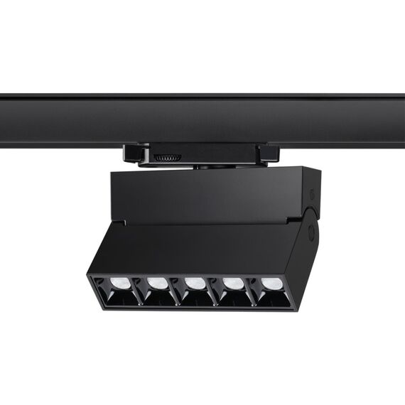 358327 PORT NT19 274 черный Трехфазный трековый свтильник IP33 LED 4000К 13W 110-265V EOS