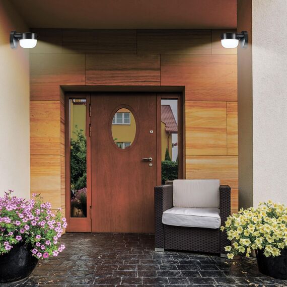 358451 STREET NT20 395 чёрный Ландшафтный настенный светильник IP65 LED 4000K 12W 220V OPAL, изображение 3