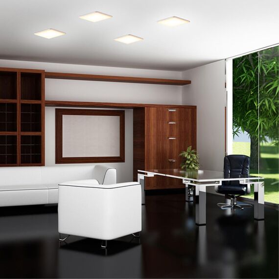 358151 SPOT NT19 501 белый Встраиваемый светильник IP20 LED 3000K 24W 85 - 265V MON, изображение 3