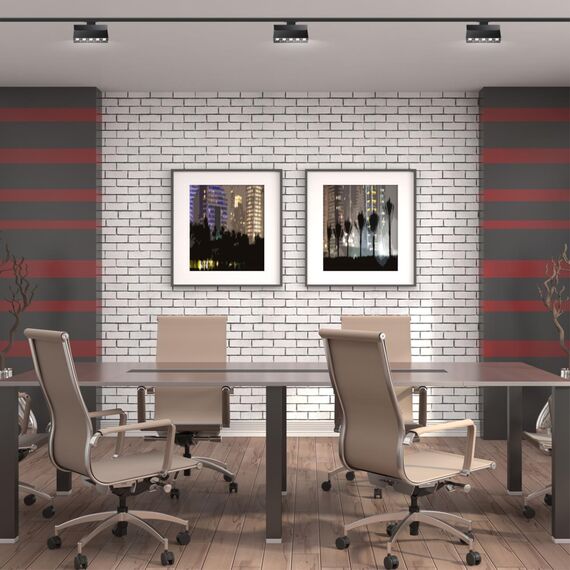 358324 PORT NT19 234 черный Светильник трековый однофазный трехжильный IP33 LED 4000К 25W 110-265V EOS, изображение 3