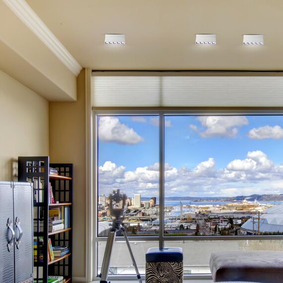 358321 OVER NT19 380 белый Светильник накладной IP33 LED 4000К 13W 110-265V EOS, изображение 3