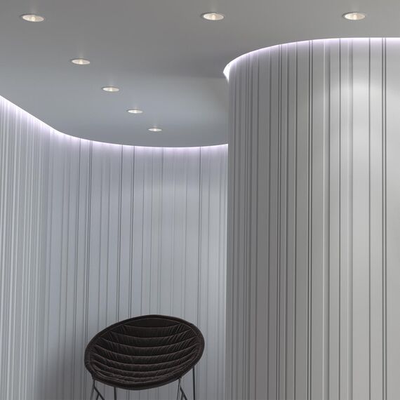 358690 SPOT NT21 462 белый Светильник встраиваемый светодиодный IP20 LED 4000К 10W 100-265V KNOF, изображение 3