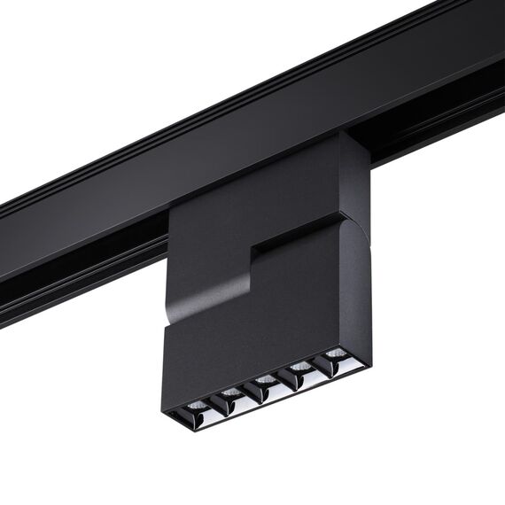 358535 SHINO NT21 083 черный Трековый светильник для низковольного шинопровода IP20 LED 4000K 12W 48V KIT, изображение 4