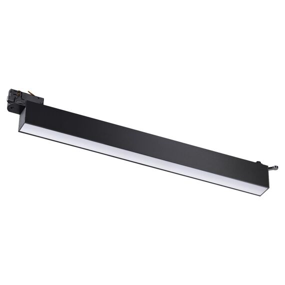 358839 PORT NT22 260 черный Светильник трехфазный трековый светодиодный IP20 LED 4000K 30W 220V ITER, изображение 3