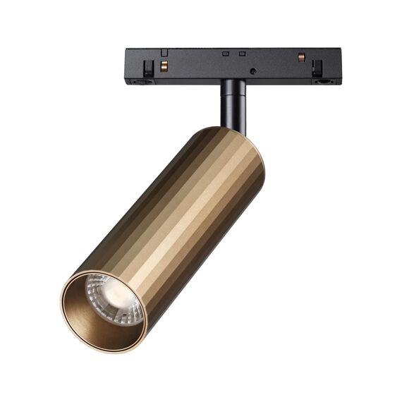 358988 SHINO NT22 161 бронза светлая/черный Трековый светильник для низковольного шинопровода IP20 LED 4000K 15W 48V FLUM, изображение 4