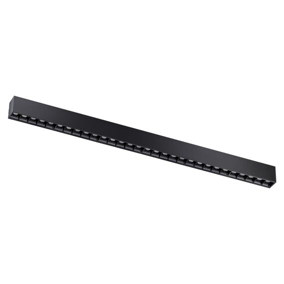 358876 OVER NT22 340 черный Светильник накладной/подвесной светодиодный (длина подвесов 1,2м) IP20 LED 4000K 30W 220V ITER, изображение 4