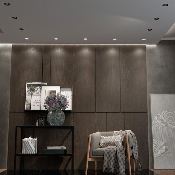 358906 SPOT NT22 442 белый Встраиваемый светодиодный светильник с переключателем цветовой температуры IP20 LED 3000К\4000К\6000К 7W 220V LANG, изображение 3