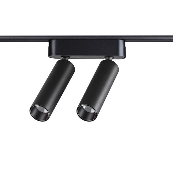 359086 SHINO NT23 182 черный Трековый светильник для низков. шинопровода IP20 LED 4000K 2*7W 48V 1260Лм SMAL, изображение 3
