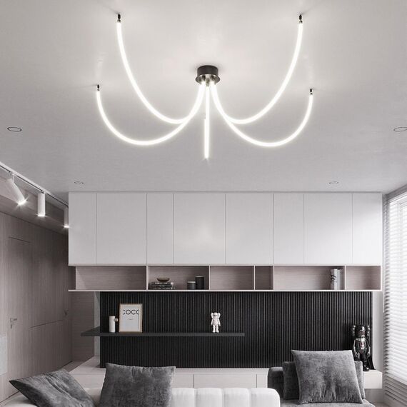 359145 KONST NT23 070 черный База для накладного монтажа светильников 359128-359133 IP20 70-200W 170-265V RAMO, изображение 3