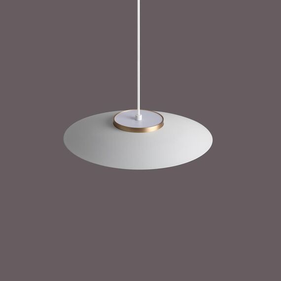 358896 PORT NT22 216 белый/золото Светильник трековый однофазный трехжильный, провод 1м IP20 LED 4000К 18W 220-240V PILZ, изображение 4