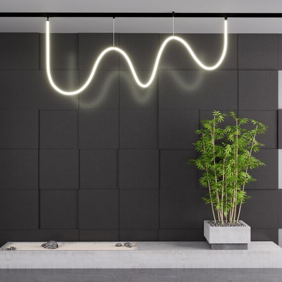 359139 KONST NT23 144 черный Трековый светильник для низковольтного шинопровода FLUM 3000K IP20 LED 25W 48V 2500Лм RAMO, изображение 3