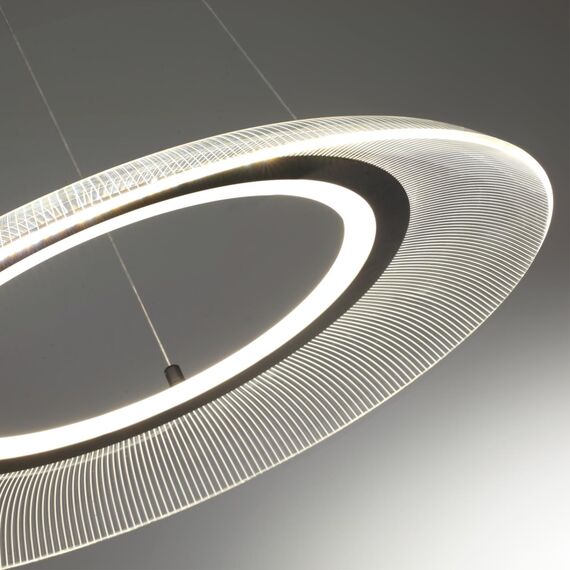 359189 OVER NT23 308 черный Светильник подвесной диммируемый, в комплекте пульт ДУ IP20 LED 3000К~6000К 48W 220-240V WELLE, изображение 3