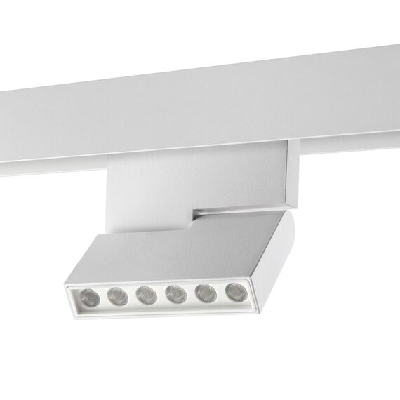 359493 SHINO NT24 138 белый Трековый низковольт. св-к диммир. со сменой цв.температуры, пульт ДУ/Tuya Smart Life IP20 LED 12W 48V 3000-6500K FLUM, изображение 4