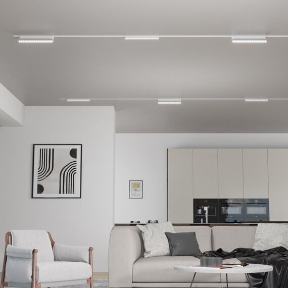 359245 SHINO NT23 179 белый Трековый светильник для низковольтного шинопровода IP20 LED 18W 48V 1710Лм 3000К SMAL, изображение 3