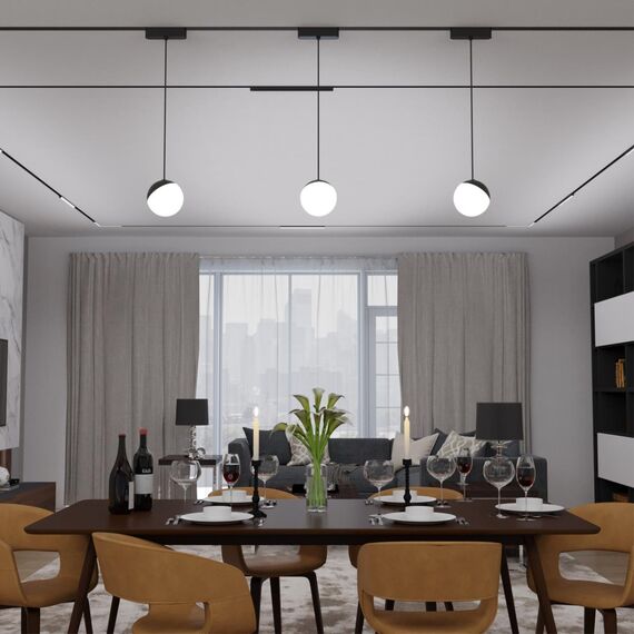 359260 SHINO NT23 188 черный Трековый светильник для низковольтного шинопровода IP20 LED 10W 48V 800Лм 3000К SMAL, изображение 3