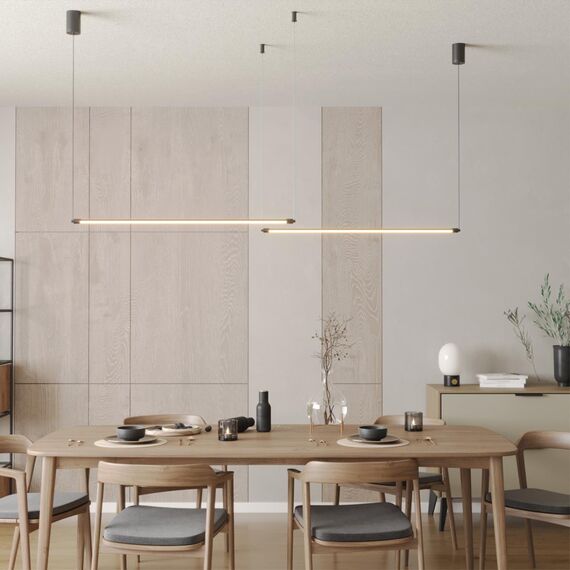 359347 KONST NT24 048 черный Светильник линейный светодиодный IP20 LED 16W 170-265V 3000K 1232Лм VITZ, изображение 3