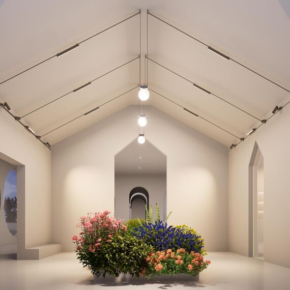 359458 SHINO NT24 098 черный Трековый смарт-светильник для низковольтного шинопровода с двумя режимами работы IP20 LED 6W 24V 3000-6000K EASY, изображение 3