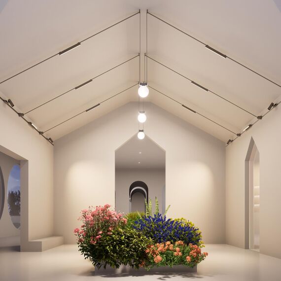 359470 SHINO NT24 103 черный Трековый смарт-светильник для низковольтного шинопровода с двумя режимами работы IP20 LED 12W 24V 3000-6000K EASY, изображение 3