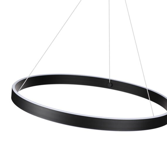 359450 OVER NT24 296 черный Светильник подвесной диммир. со сменой цв.темпер. (пульт ДУ/прилож. Smart Life) IP20 LED 50/12W 85-265V 3000-6000К SOTTO, изображение 4