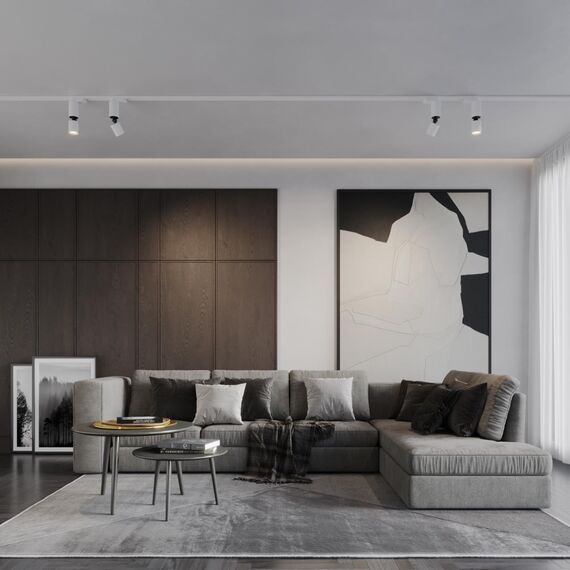 359318 PORT NT24 210 белый Светильник трековый однофазный трехжильный IP20 LED 5W 85-265V 3000K 600Лм TUBO, изображение 3