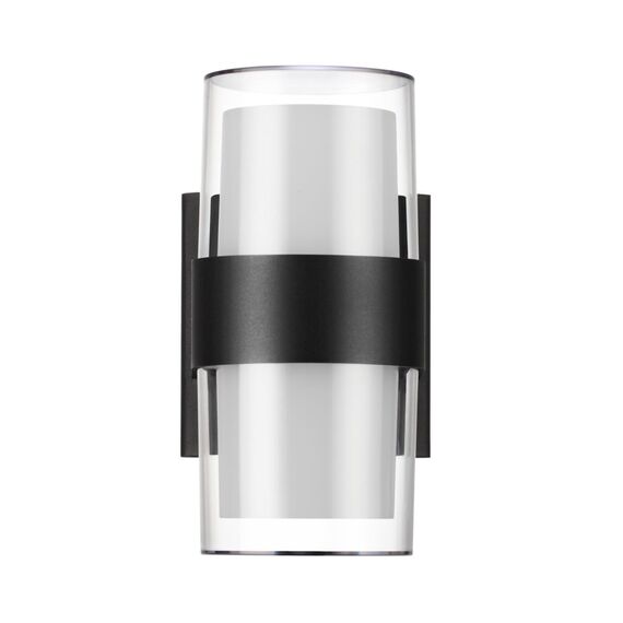 359298 STREET NT24 000 черный Светильник ландшафтный настенный IP65 LED 16W 4000K 175-265V OPAL, изображение 4