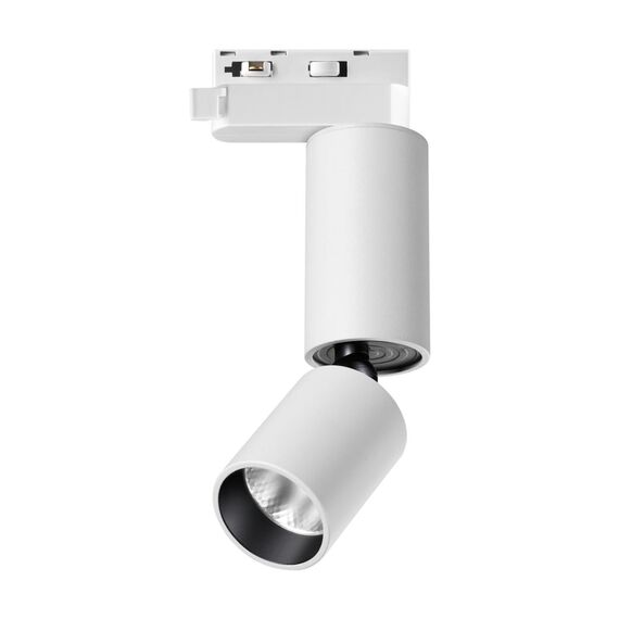 359318 PORT NT24 210 белый Светильник трековый однофазный трехжильный IP20 LED 5W 85-265V 3000K 600Лм TUBO, изображение 4