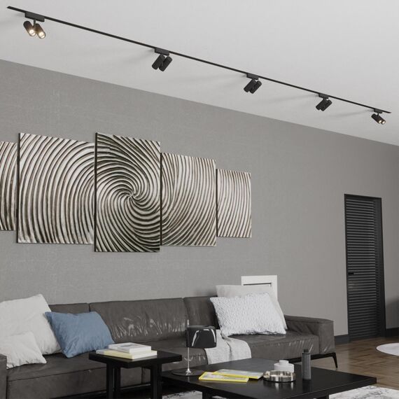 359274 SHINO NT23 186 черный Трековый светильник для низковольтного шинопровода IP20 LED 16W 48V 1360Лм 3000К SMAL, изображение 3