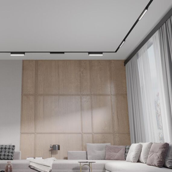 359246 SHINO NT23 180 черный Трековый светильник для низковольтного шинопровода IP20 LED 12W 48V 720Лм 3000К SMAL, изображение 3