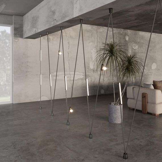 359477 SHINO NT24 108 черный Трековый смарт-светильник для низковольтного шинопровода с двумя режимами работы IP20 LED 6W 24V 3000-6000K EASY, изображение 3