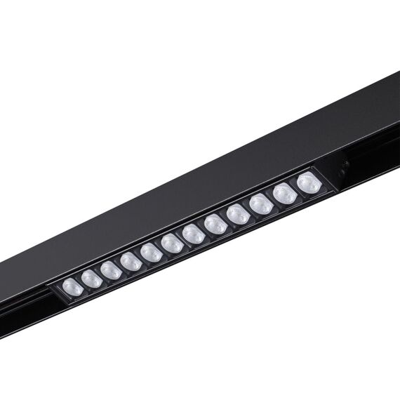 359488 SHINO NT24 134 черный Трековый низковольт. св-к диммир. со сменой цв.температуры, пульт ДУ/Tuya Smart Life IP20 LED 12W 48V 3000-6500K FLUM, изображение 4