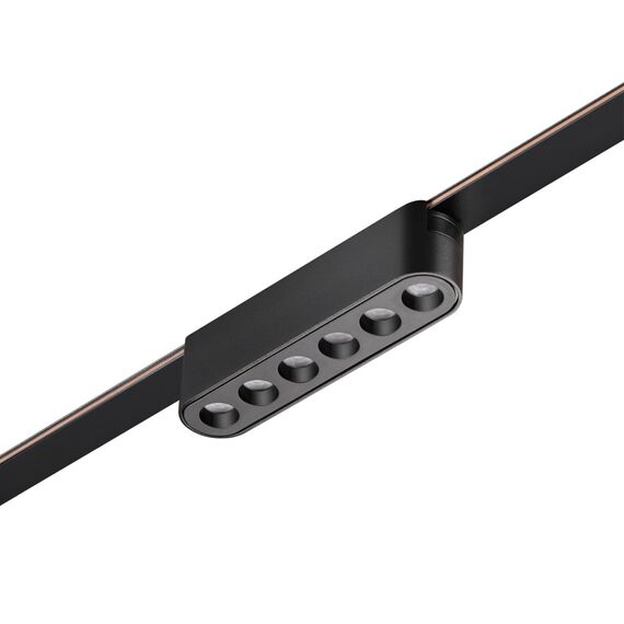 359458 SHINO NT24 098 черный Трековый смарт-светильник для низковольтного шинопровода с двумя режимами работы IP20 LED 6W 24V 3000-6000K EASY, изображение 4