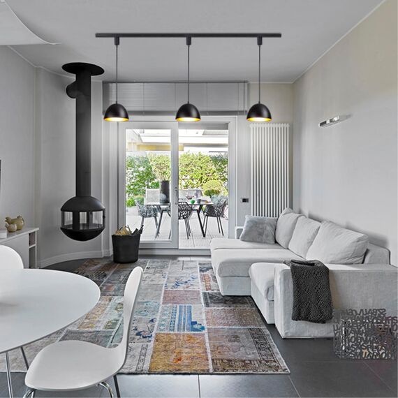 370562 PORT NT19 253 Черный Светильник трековый однофазный трехжильный IP20 Е27 60W 230V VETERUM, изображение 3