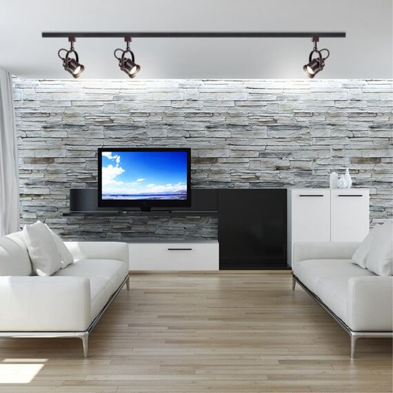 370545 PORT NT19 251 коричневый Светильник трековый однофазный трехжильный IP20 GU10 50W 230V VETERUM, изображение 4