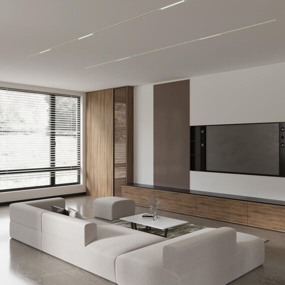 359508 SHINO NT24 126 белый Трековый светильник для низковольт. шинопровода арт.135179-135180 IP20 LED 10W 48V 3000K 390Лм FLUM, изображение 3