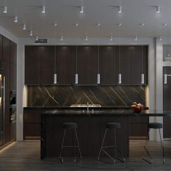 370852 OVER NT22 406 белый Светильник накладной, провод 2м IP20 GU10 9W 220V BRILL, изображение 3