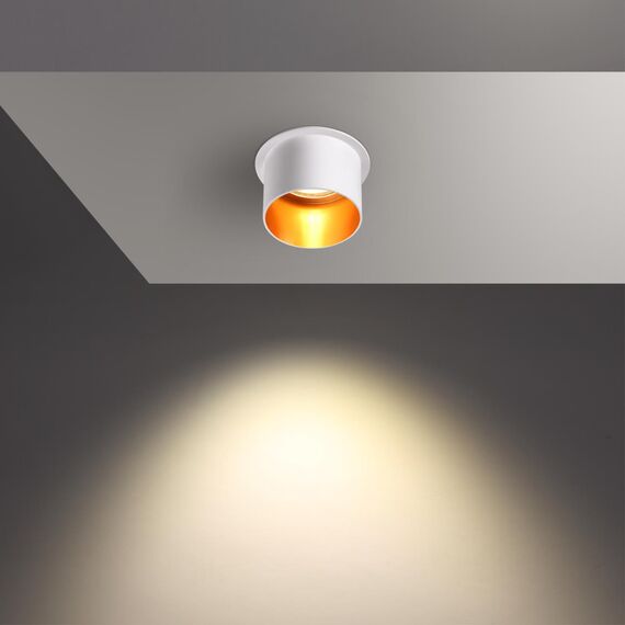 370432 SPOT NT19 515 белый Встраиваемый светильник IP20 GU10 50W 220V BUTT, изображение 3