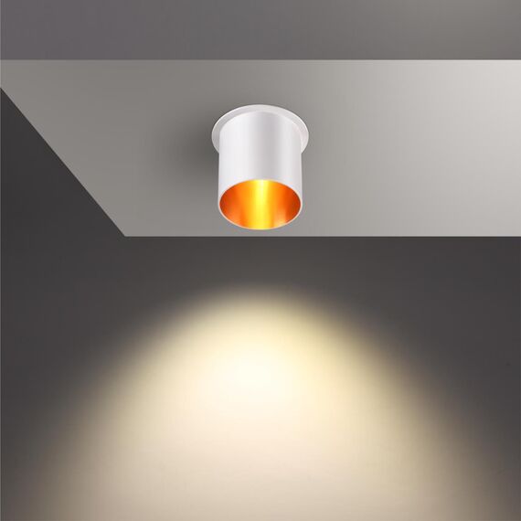 370434 SPOT NT19 515 белый Встраиваемый светильник IP20 GU10 50W 220V BUTT, изображение 3