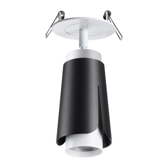 370832 SPOT NT22 509 черный Светильник встраиваемый IP20 GU10 9W 220V TULIP, изображение 3