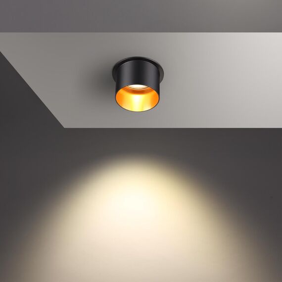 370431 SPOT NT19 515 черный Встраиваемый светильник IP20 GU10 50W 220V BUTT, изображение 3