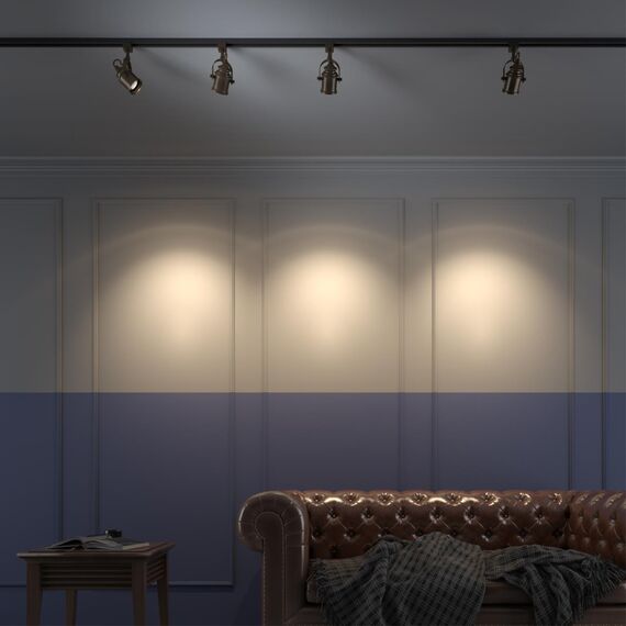 370545 PORT NT19 251 коричневый Светильник трековый однофазный трехжильный IP20 GU10 50W 230V VETERUM, изображение 3