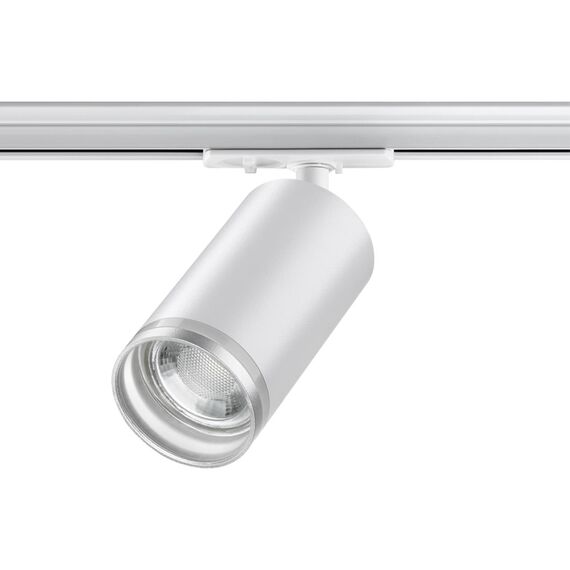 370876 PORT NT22 203 белый Светильник трековый однофазный двухжильный IP20 GU10 9W 220V ULAR
