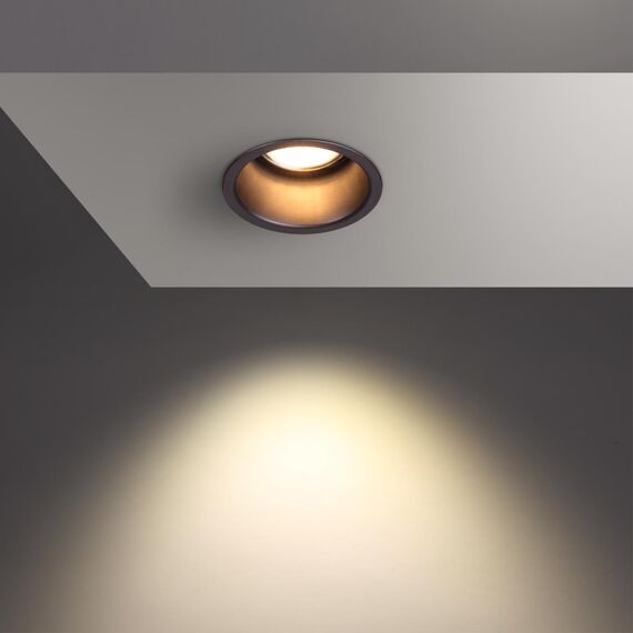 370445 SPOT NT19 516 черный Встраиваемый светильник IP20 GU10 50W 220V BUTT, изображение 3