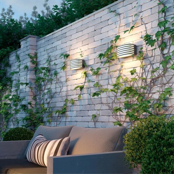 370638 STREET NT19 380 темно-серый Ландшафтный настенный светильник IP54 220-240V, изображение 3