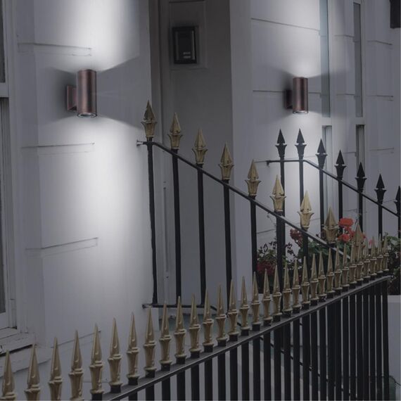 370407 STREET NT18 398 коричневый Ландшафтный светильник IP54 GU10  2*50W 220-240V LANDSCAPE, изображение 3