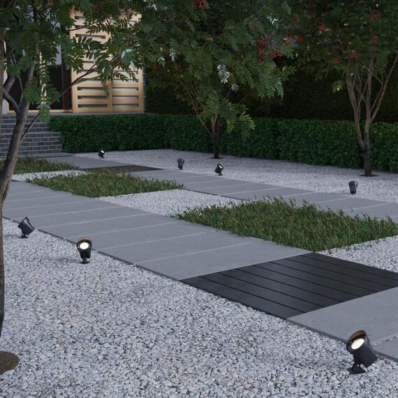 359529 STREET NT25 черный Светильник ландшафтный светодиодный грунтовый IP65 LED 13W 110-240V 1040Лм 3000К LANDSCAPE, изображение 3