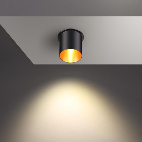 370433 SPOT NT19 515 черный Встраиваемый светильник IP20 GU10 50W 220V BUTT, изображение 3